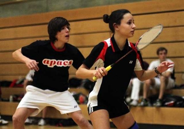 Karin Maran mit Pirmin Klotzner (U17) – Fotograph Markus Dorn