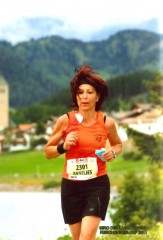 Anneliese beim Marathon in Carpi