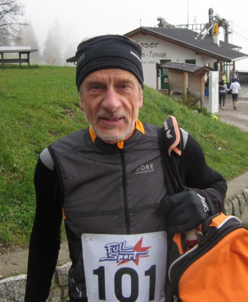 Roland Aufderklamm nach erfolgreichem Abschluss der heurigen Berglaufserie