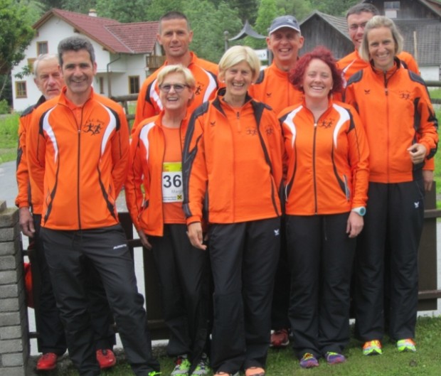 Die Reisegruppe des ASC Berg in Dellach in Kärnten