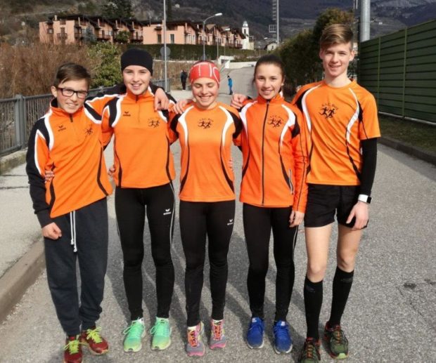 Unsere Jungathleten beim Cross del Crus