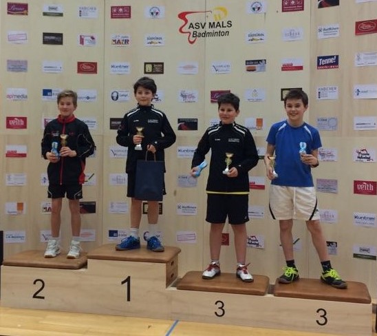 Gold für Marco Danti und Bronze für Manuel Pircher in der Kategorie U13